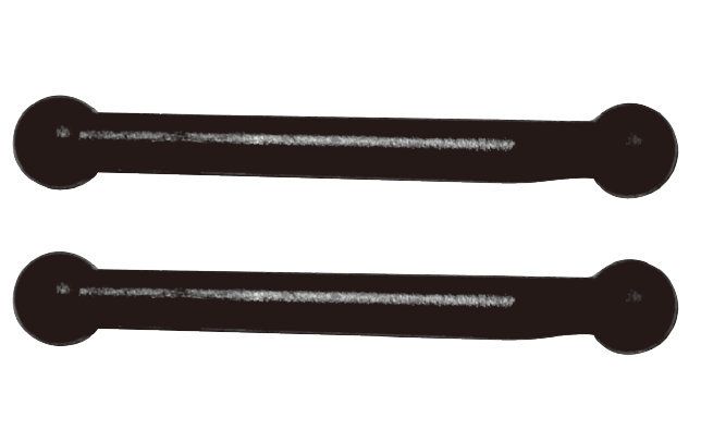 Absima L/R Steering Links (2Pcs) ( AB 18301-8)