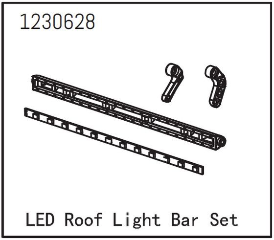 Absima Led Roof Light Bar Set - Sherpa  ( AB 1230628)
