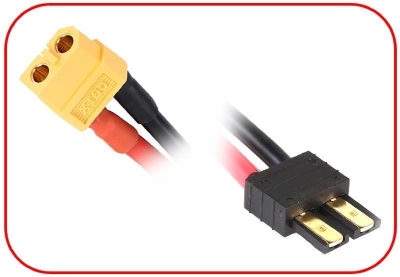 Absima Charging Cable XT60 To Traxxas 15cm ( AB 3040056)