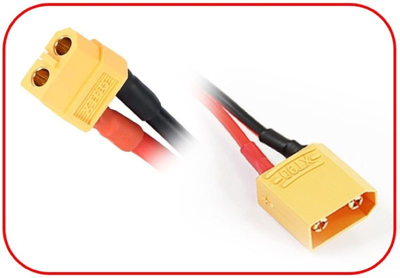 Absima Charging Cable XT60 To XT90 15cm ( AB 3040053)