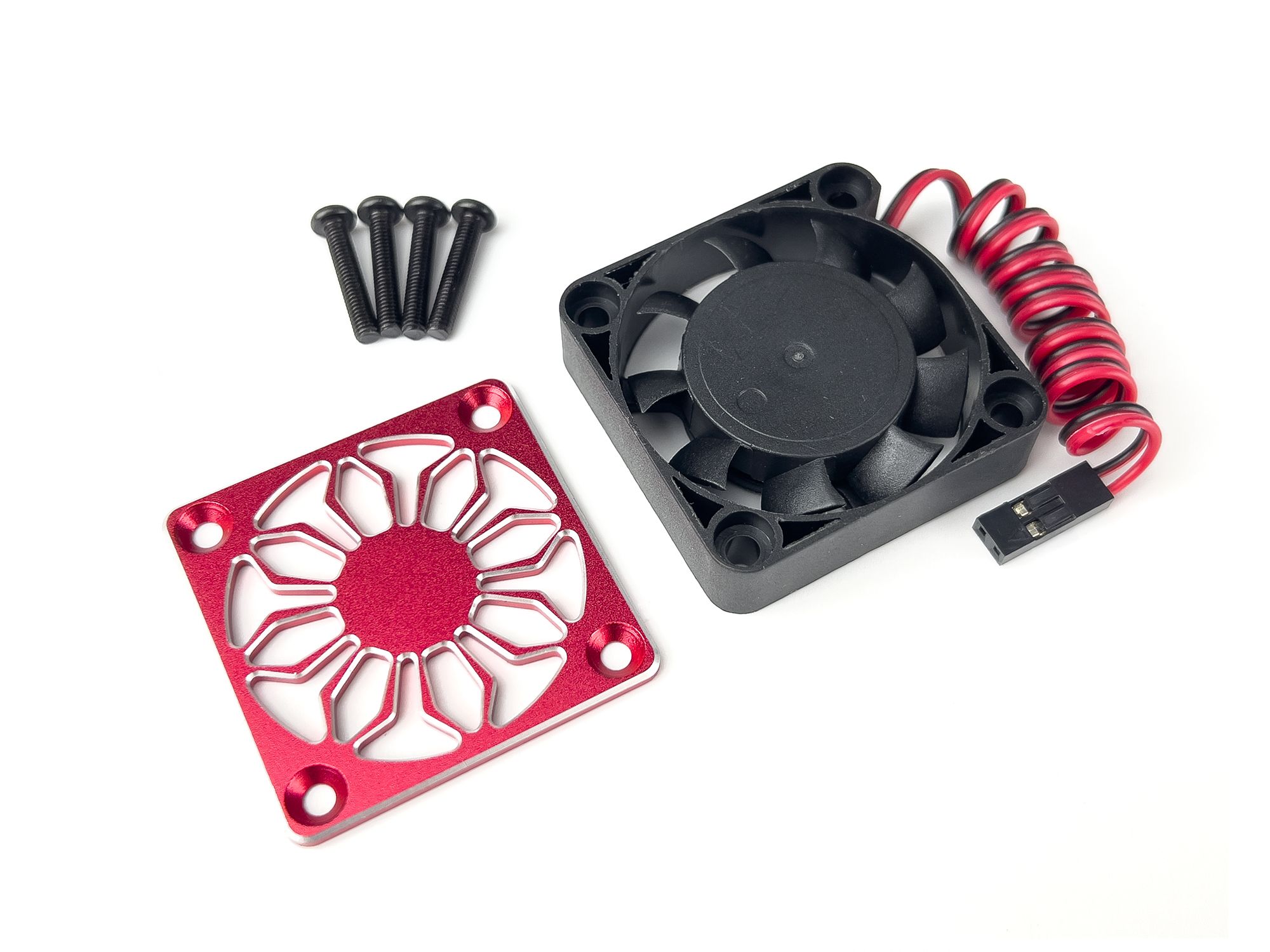 RC Overhaul 40mm Motor Fan w/cover Red - Gorgon (M-RCO-FAN05R)