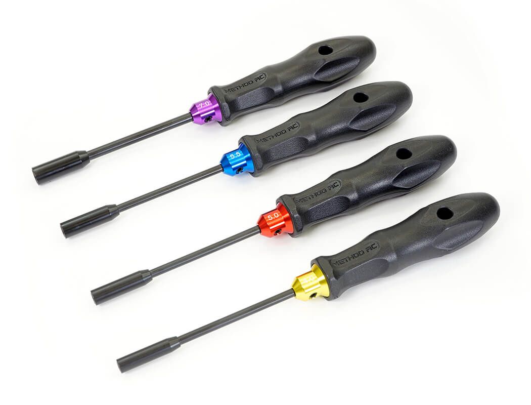 Method RC 4 Piece Metric Nut Driver Set - 4.0, 5.0, 5.5, 7.0mm (MTD2002)