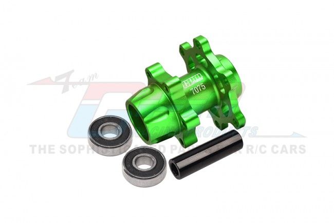 GPM Promoto MX  Aluminum 7075-T6 Front Wheel Hub Hex (Larger Inner Bearings) (MX006-G)