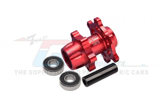GPM Promoto MX  Aluminum 7075-T6 Front Wheel Hub Hex (Larger Inner Bearings) (MX006-R)