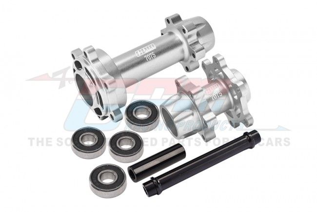 GPM Promoto MX  Aluminum 7075-T6  Front &amp; Rear Wheel Hub Hex (Larger Inner Bearings) (MX0067-S)