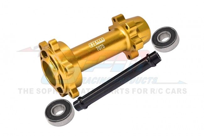 GPM Promoto MX  Aluminum 7075-T6 Rear Wheel Hub Hex (Larger Inner Bearings) (MX007-GD)