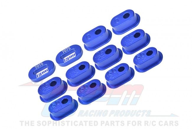 GPM Promoto MX  Aluminum 7075-T6 Chain Tension Adjuster Set (MX010-B)
