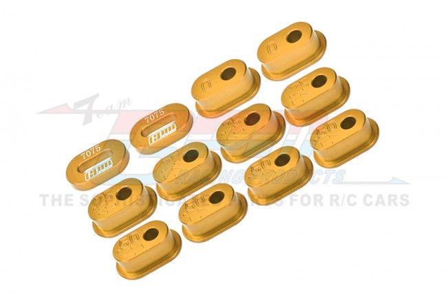 GPM Promoto MX  Aluminum 7075-T6 Chain Tension Adjuster Set (MX010-GD)