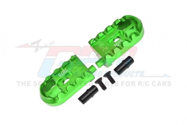 GPM Promoto MX  Aluminum 7075-T6 Motorcycle Foot Pegs Set	 (MX014-G)
