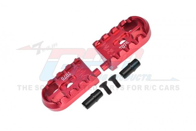 GPM Promoto MX  Aluminum 7075-T6 Motorcycle Foot Pegs Set	 (MX014-R)