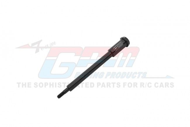 GPM Promoto MX  Medium Carbon Steel Front Wheel Axle (MX025F-BK)