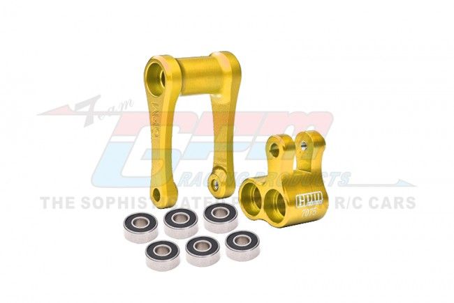 GPM Promoto MX  Aluminum 7075-T6 Aluminum Knuckle &amp; Pull Rod (Larger Inner Bearings) (MX030-GD)