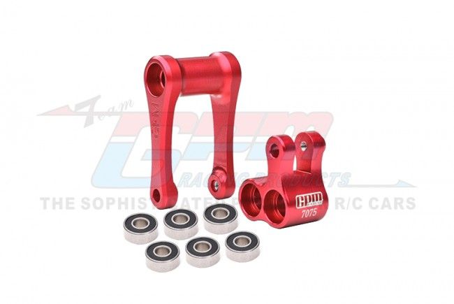 GPM Promoto MX  Aluminum 7075-T6 Aluminum Knuckle &amp; Pull Rod (Larger Inner Bearings) (MX030-R)