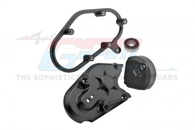 GPM Promoto MX  Aluminum 7075 Transmission Housing Set (MX038-BK)