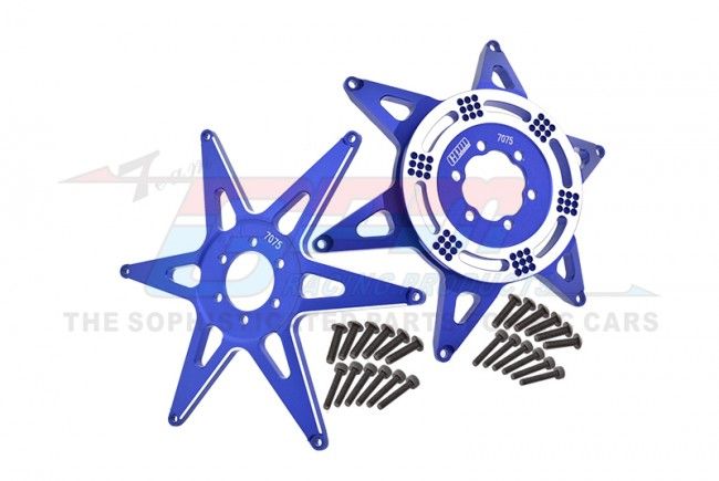 GPM Promoto MX  Aluminum 7075 Front &amp; Rear Wheel Pattern Buckle (MX0606FR-B)
