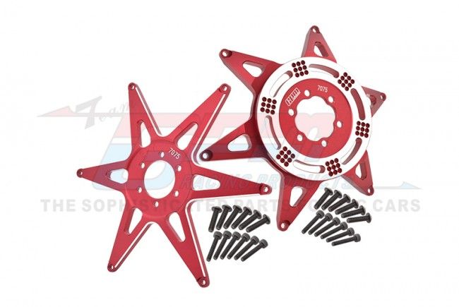GPM Promoto MX  Aluminum 7075 Front &amp; Rear Wheel Pattern Buckle (MX0606FR-R)