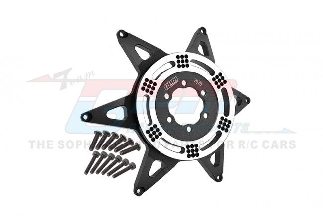 GPM Promoto MX  Aluminum 7075 Rear Wheel Pattern Buckle (MX0606R-BK)