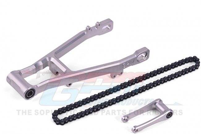 GPM Promoto MX  Aluminum 7075 Extend Swing Arm(+30Mm)+Pull Rod+Chain (MX3057-S)