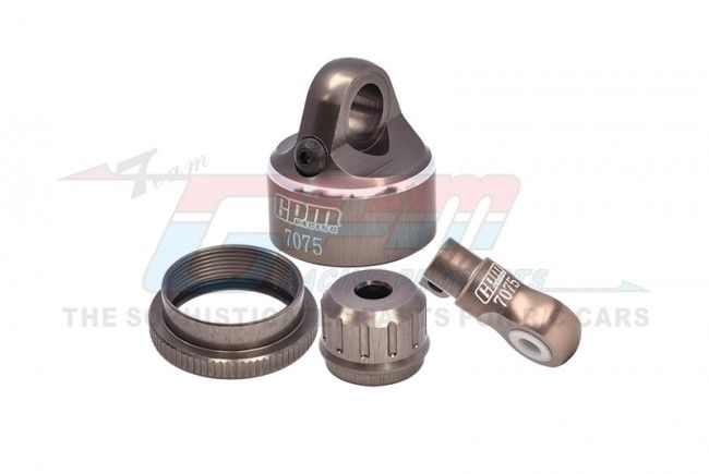 GPM Promoto MX  Aluminum 7075 Shock Cap And Shock End Set (MXDP-TIT)