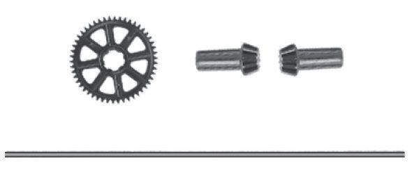 Absima Main Drive Shaft &amp; Gear ( AB 30-ZJ05)