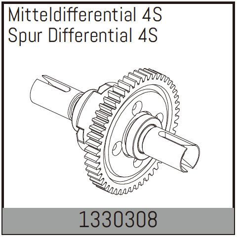 Absima Spur Differential 4S ( AB 1330308)