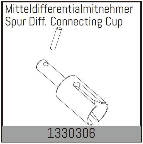 Absima Spur Diff. ConnECting Cup ( AB 1330306)