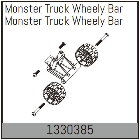Absima Monster Truck Wheely Bar ( AB 1330385)