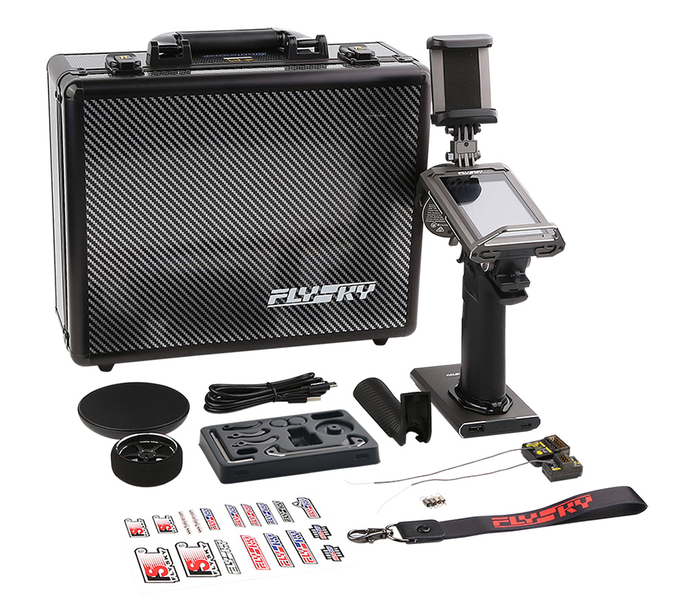 Flysky NOBLE NB4 Pro+ 2.4ghz Transmitter +2 Receivers (NB4Pro-Plus)