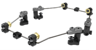 Schumacher Anti Roll Bar Set (pr) - Neon (U8890)