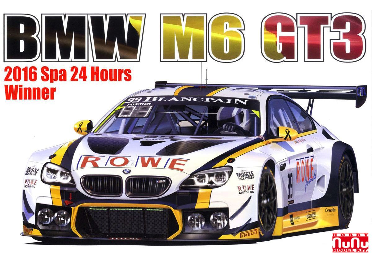NuNu BMW M6 GT3  Rowe  24H Spa 2016 #99 -Winner- (NU24001)