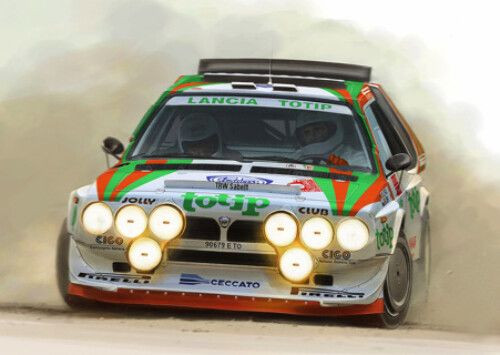 NuNu Lancia Delta S4 Totip San Remo 1986  (NU24005)