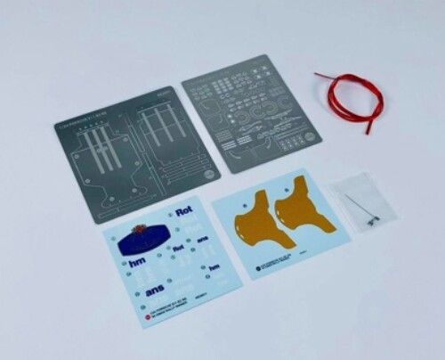 NuNu Etching Detail Parts: Porsche 911 1984 Oman Rall (NU24011E)