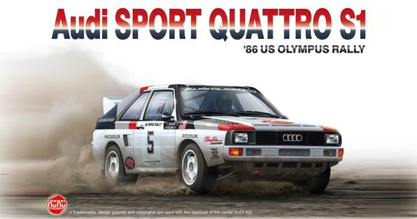 NuNu Audi S1 &#039;86 Olympus Rally (NU24023)