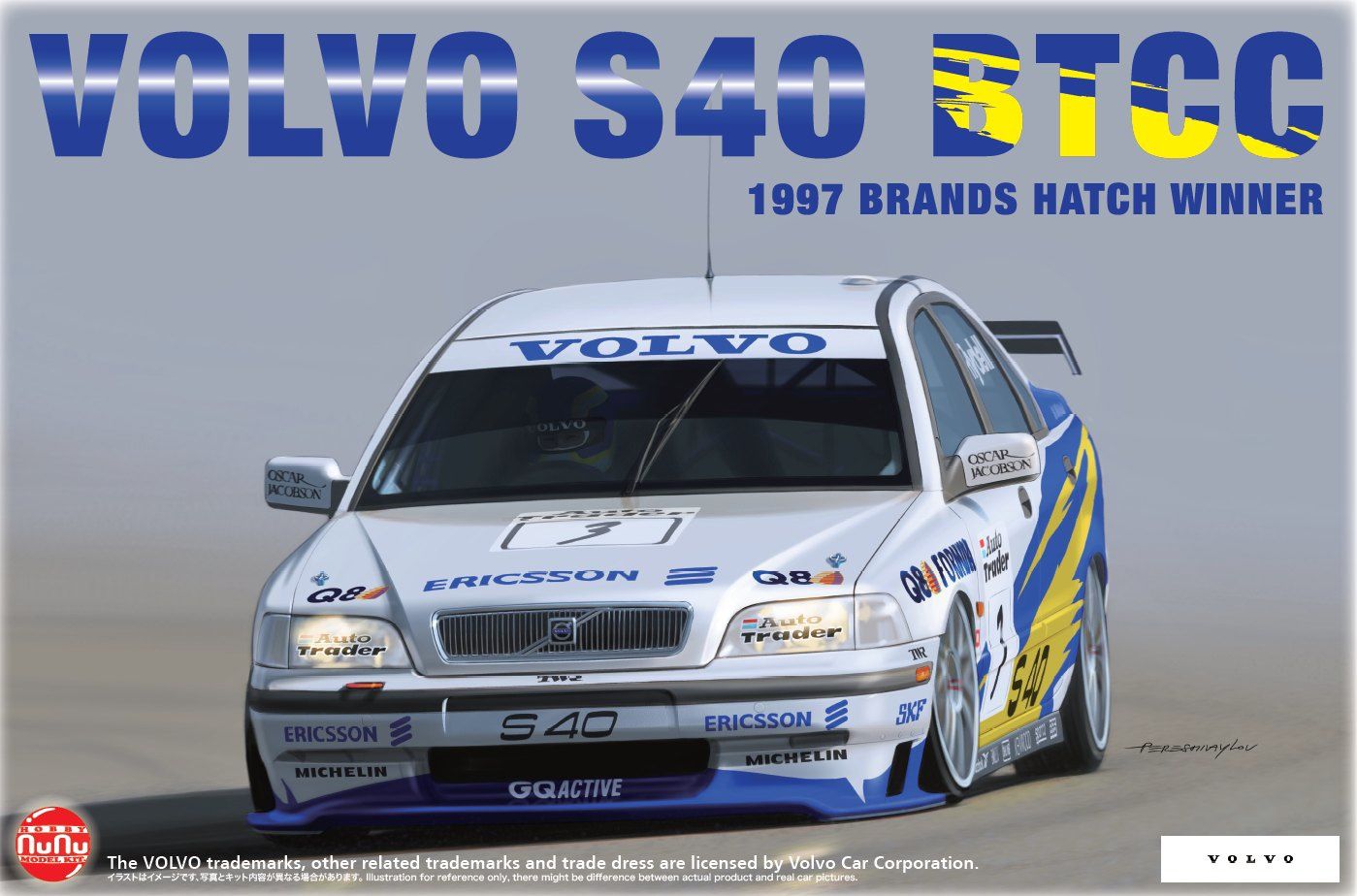 NuNu Volvo S40 Btcc Winner 1997 (NU24034)