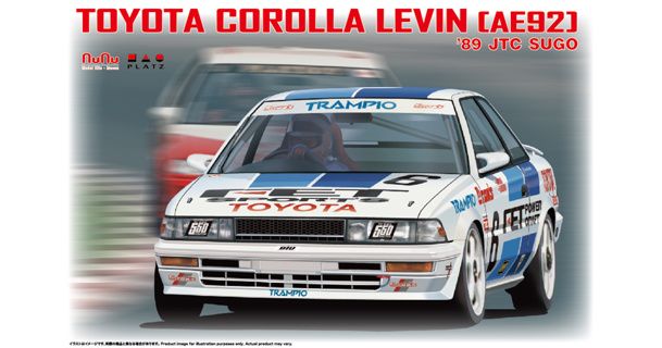 NuNu Toyota Corolla Levin Ae92 2 Jtc 1989 #7 (NU24039)