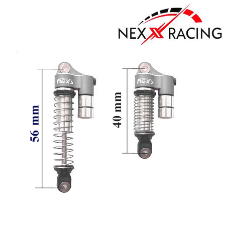 Nexx Racing Reservoir Shock (4 pcs) for 1:18 TRX-4M (NX-400-G)