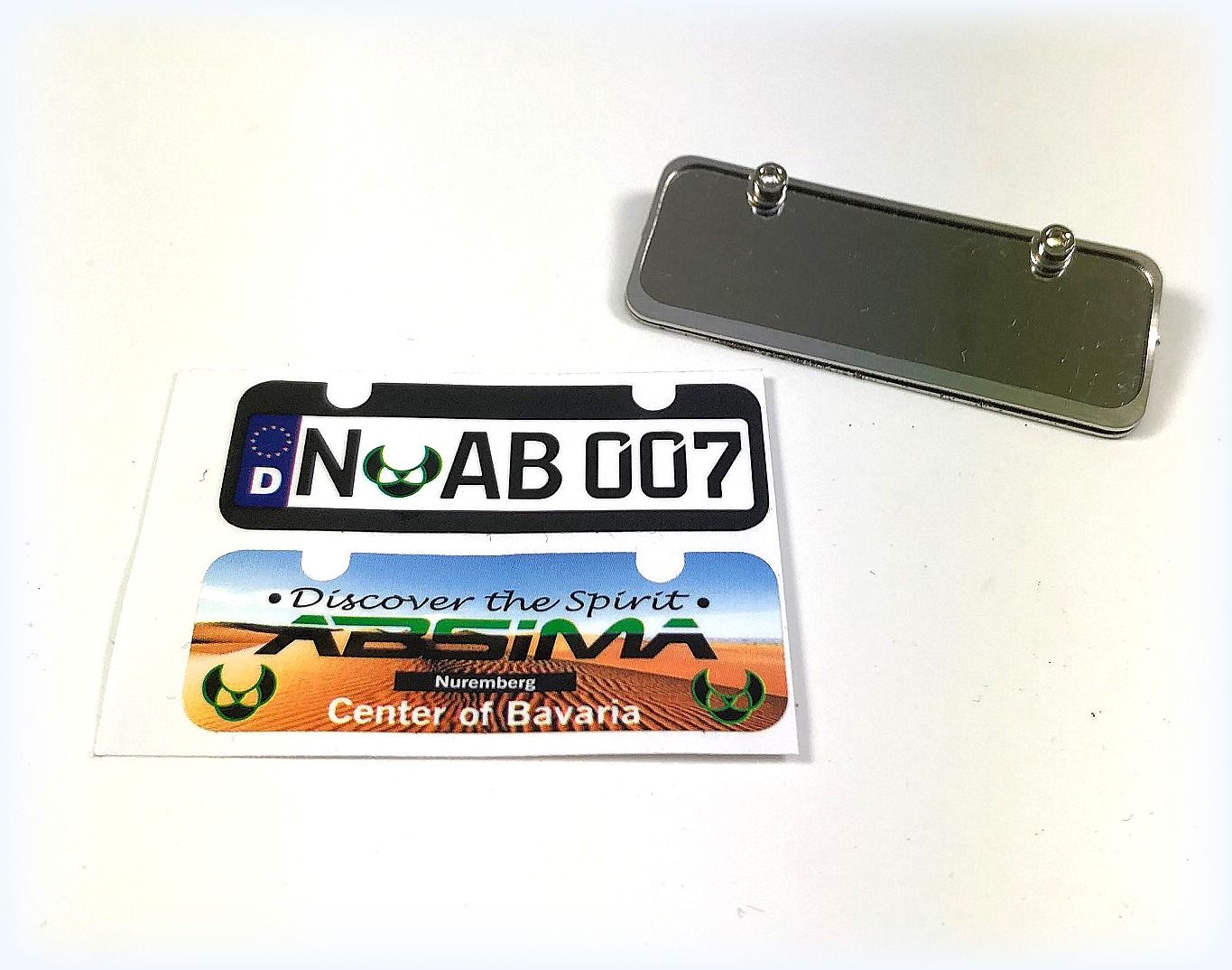 Absima 1:10 License Plate ( AB 2320101)