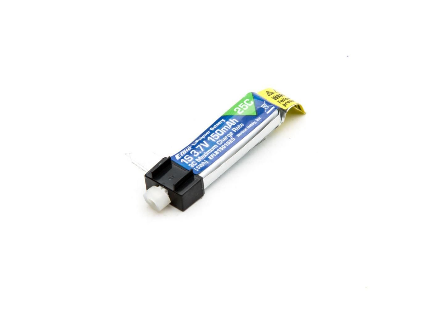 E-Flight 150mAh 1S 3.7V 25C LiPo Battery (O-EFLB1501S25)