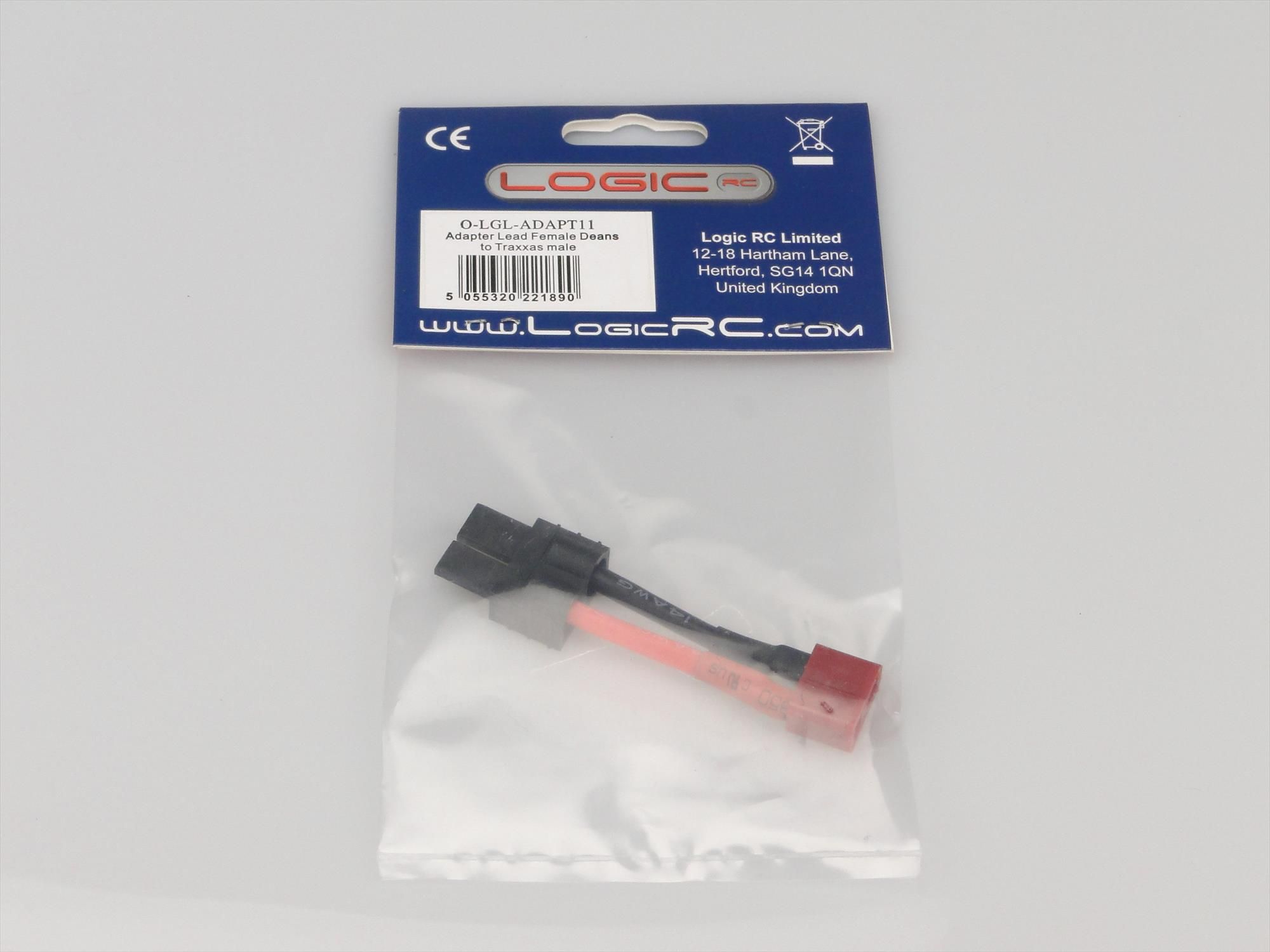 Logic RC Adapter Lead Female Deans to Traxxas Male (O-LGL-ADAPT11)