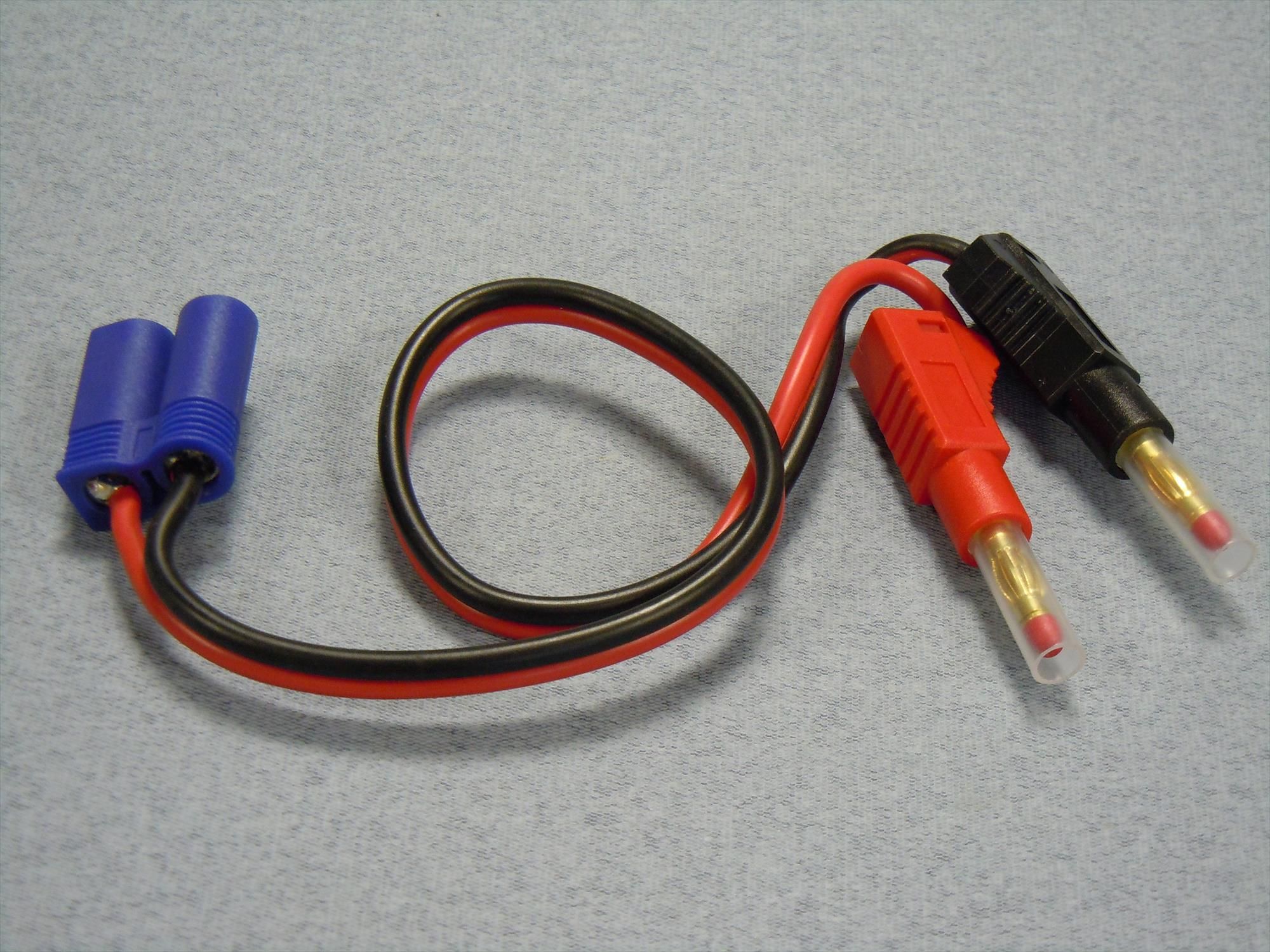 Logic RC Charge Lead 4mm~EC5 (O-LGL-CLEC5)