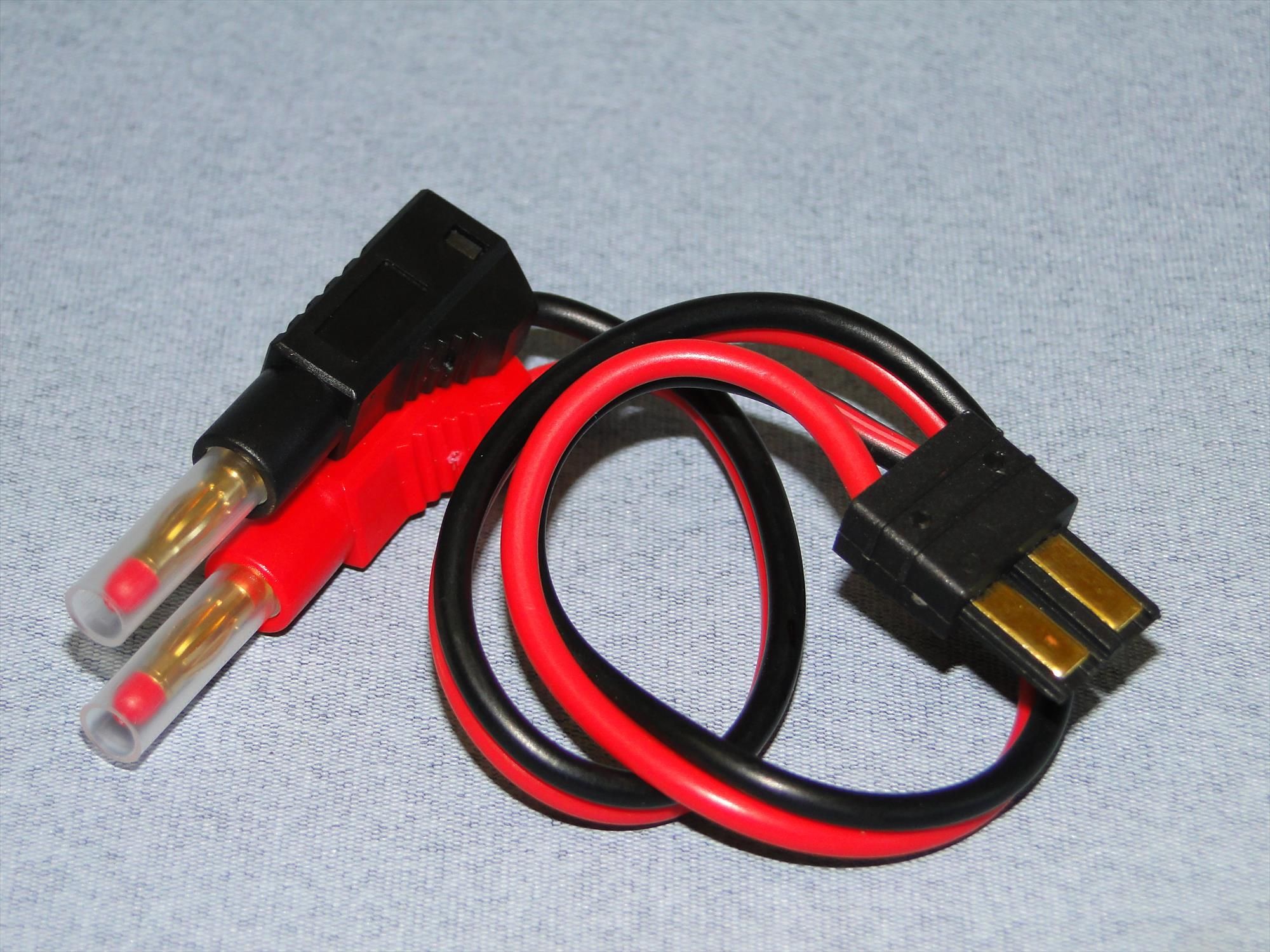 Logic RC Charge Lead 4mm To Traxxas (O-LGL-CLTRX)