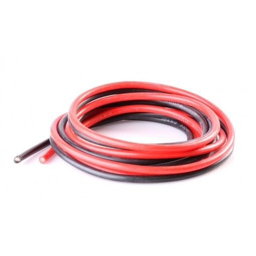 Logic Silicone Wire 12AWG 1m Black/1m Red (O-LGL-SW12AWG)