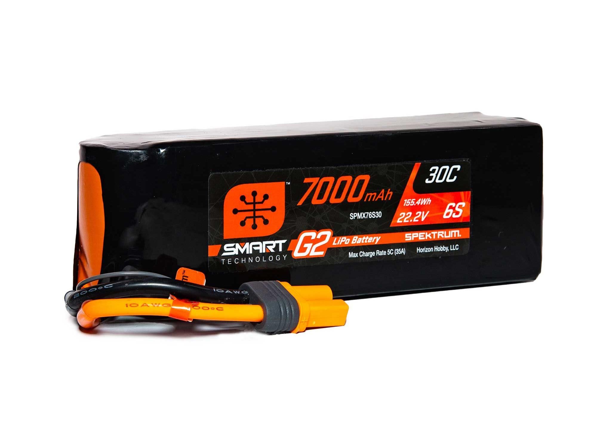 Spektrum 7000mAh 6S 22.2V SMART G2 30C IC5 (O-SPMX76S30)