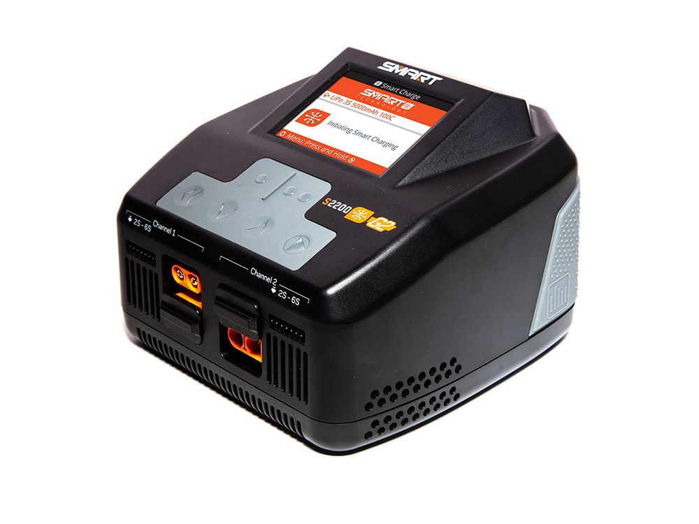 Spektrum S2200 Smart G2 AC Charger 2x200W (O-SPMXC2010I)