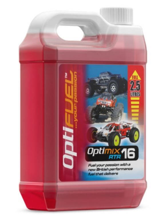 Optifuel Optimix RTR 16% Nitro Fuel 2.5 Litres (OP1002)