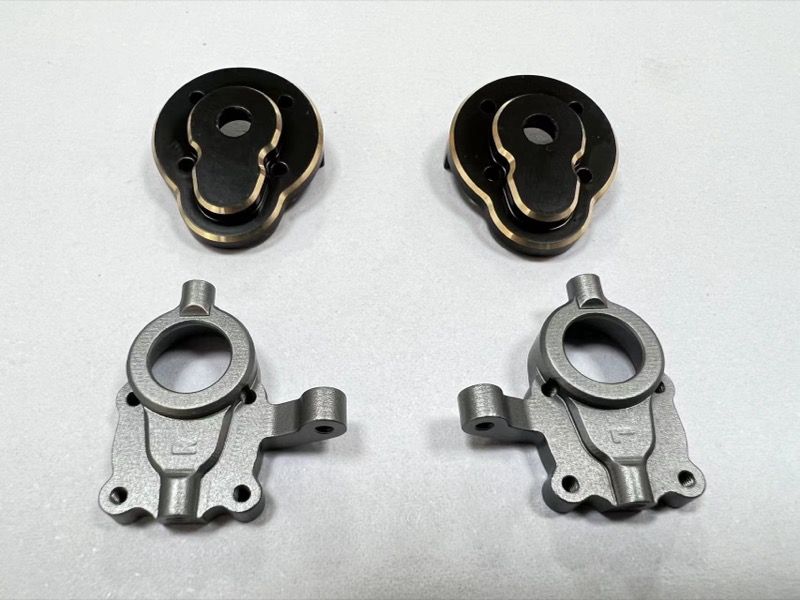 Absima Optional Alu. Front Portal Hub Set - PRO/EVO 1:18