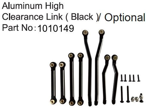 Absima Optional Alu. HC Links - PRO/EVO 1:18