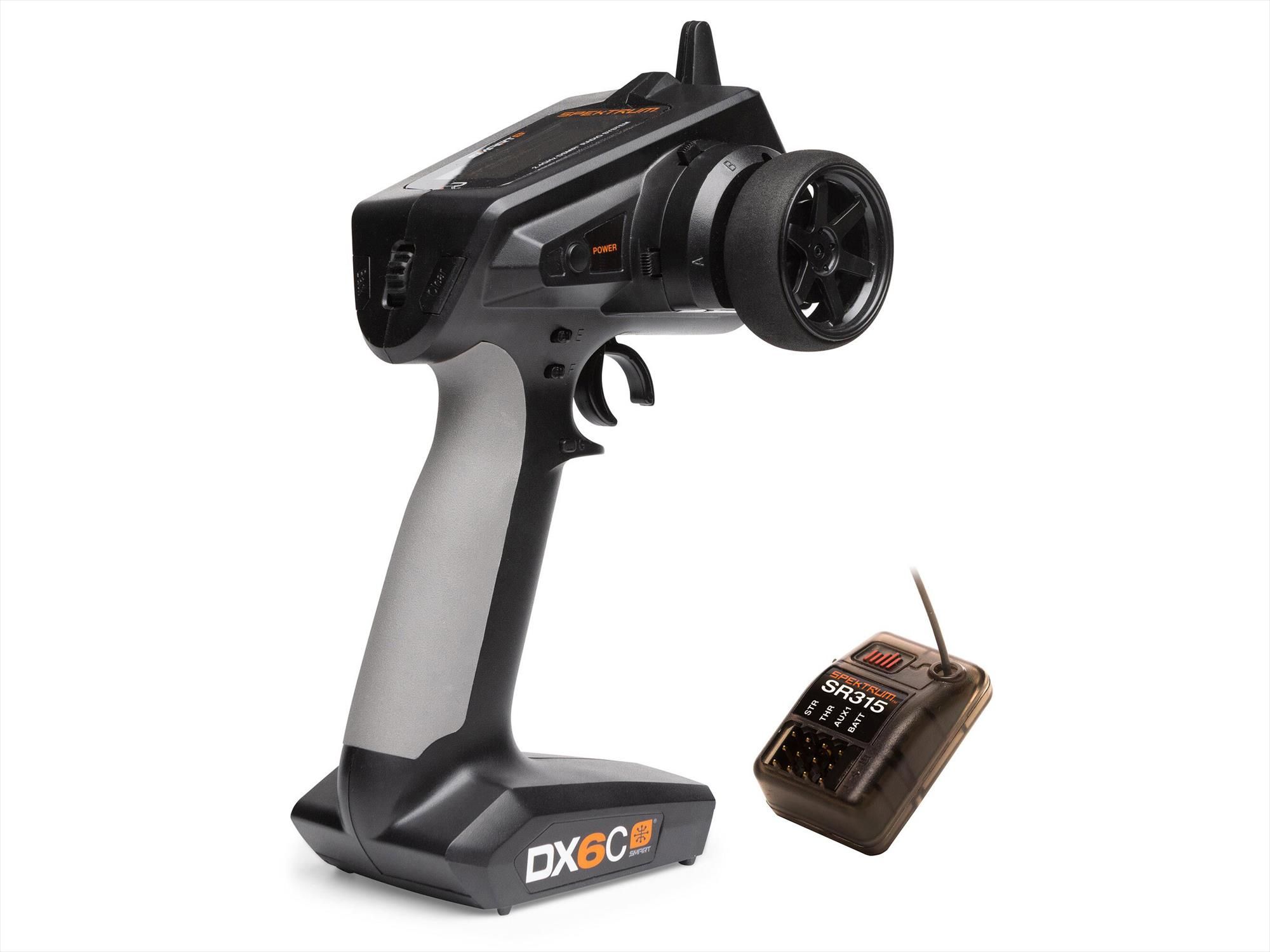 DX6C 6-Channel DSMR Transmitter with SR315 Receiver (P-SPM6125)