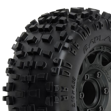 Proline Trencher X SC 2.2/3.0 Tyres On raid 6x30 Wheels Black (G-PRO1190-10)