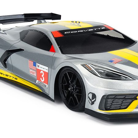 Protoform Chevrolet&#039;s Corvette C8 190mm Clear Body (G-PRM1574-25)